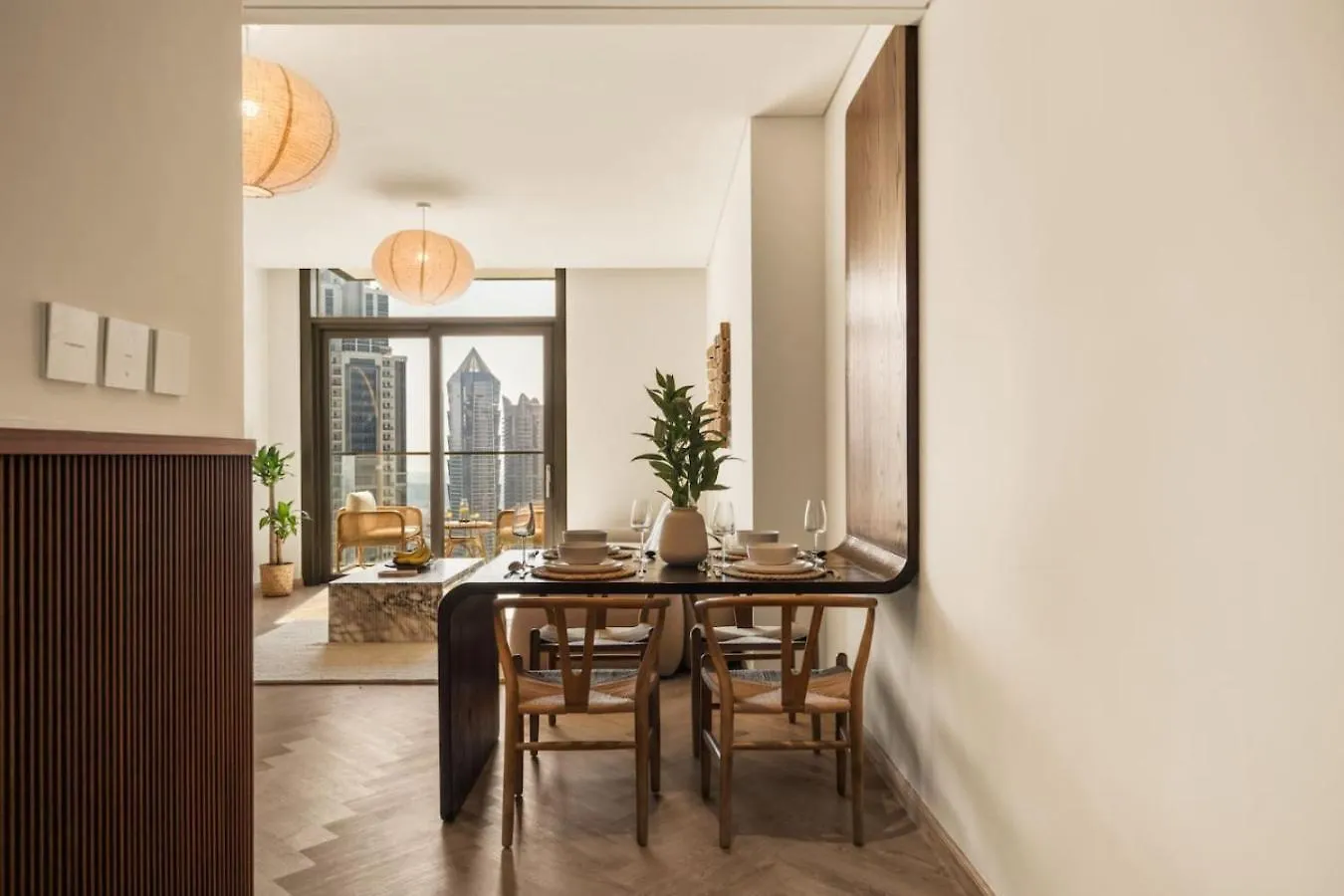 Seraya Residence 13 - 2 Bdr - On The Boulevard - Ocean Views Дубай