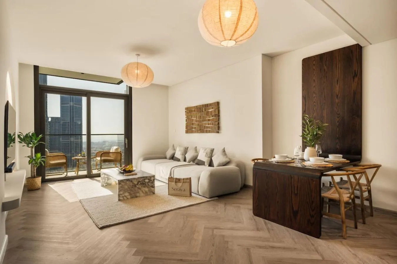 Seraya Residence 13 - 2 Bdr - On The Boulevard - Ocean Views Дубай 0*,
